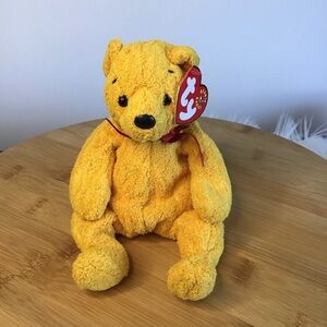 Ty(3) Poopsie Yellow Teddy Bear Plush Toy